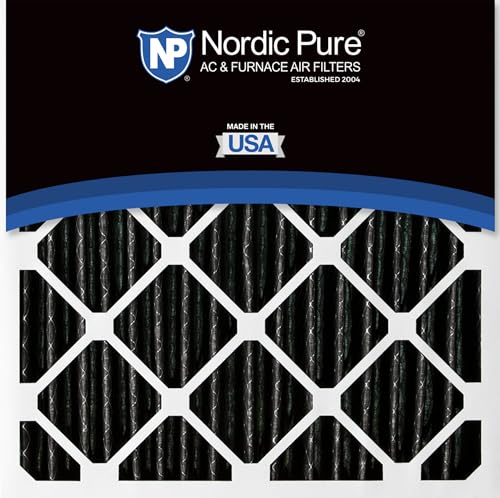 Image of Nordic Pure 20x20x5 Honeywell /Lennox Replacement MERV 8 Air Filter 1 Pack | Actual Size: 19 5 /8 x 19 7 /8 x 4 3 /8 Made in USA, Pleated HVAC Odor Filtration, Pet, Cooking & Household Smell Control