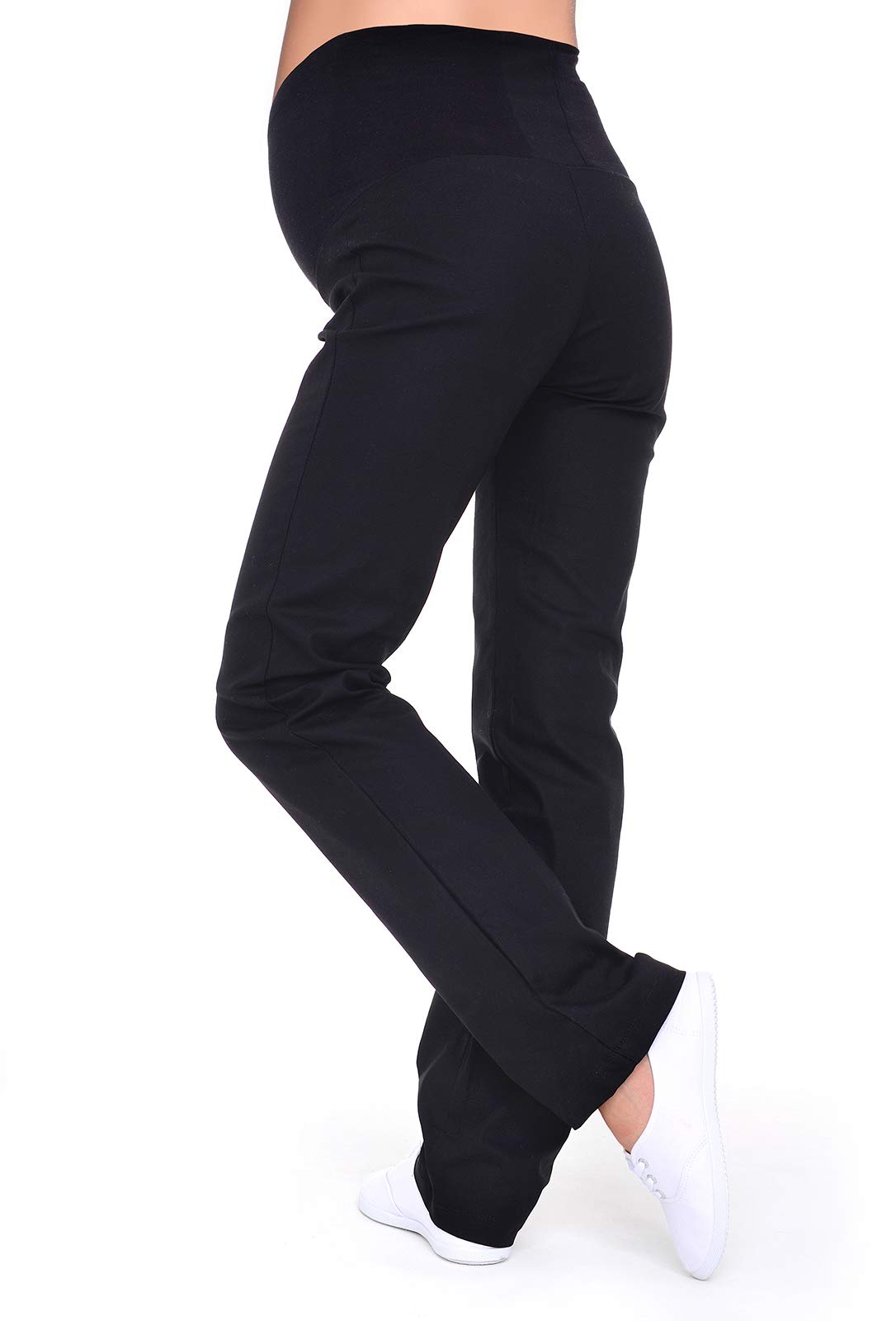 Mija - Pantalon de maternité / Jeans classique coupe droite Denim Over Bump 3014 (EU