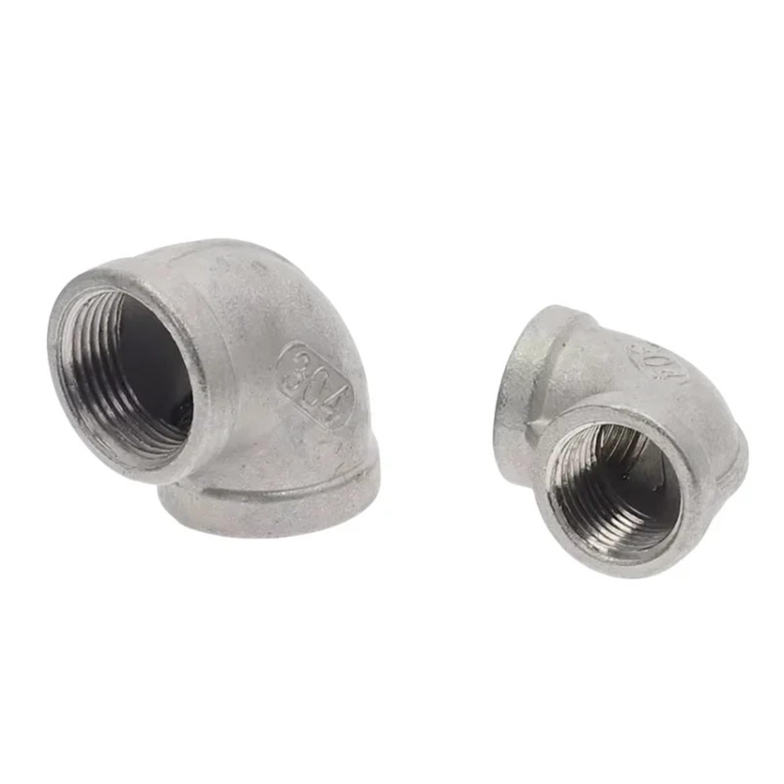 1/8" 1/4" 3/8" 1/2" 3/4" 1" 1-1/4" BSP Kolanko 90 stopni Ze stali nierdzewnej 304 Złącze rurowe z gwintem wewnętrznym Adapter do akwarium