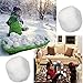 NimJoy 30 Pack Indoor Snowballs for Kids Adults, Perfect Snow Toy for Snow Fight, Indoor/Outdoor Play Game