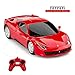 RASTAR Voiture télécommandée Ferrari 458 Italia 1:24 - Ferrari 458 - Rouge Ferrari