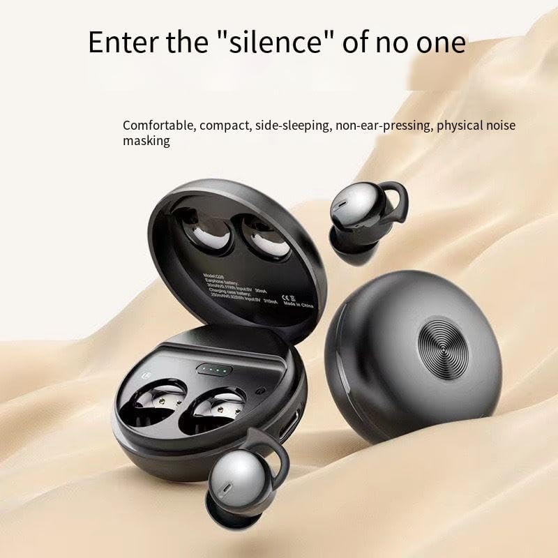 Sleep Earbuds Invisible Wireless Bluetooth Sleep Headphones for Side Sleepers,Comfortable Noise Blocking Wireless Headphones for Sleeping,HiFi Stereo,Stable Bluetooth 5.3 Connection,Green