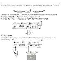 SHYPT Distorsion De La Bande De Pédale Et du Syntoniseur Multiples FX Boucle Tap Tap Tempo Guitare Effet Pédale Pédale - Les Beatles, Paul McCartney, John Lennon, RIngo Starr, George Harrison SHYPT Distorsion De La Bande De Pédale Et du Syntoniseur Multiples FX Boucle Tap Tap Tempo Guitare Effet Pédale Pédale – Image 3