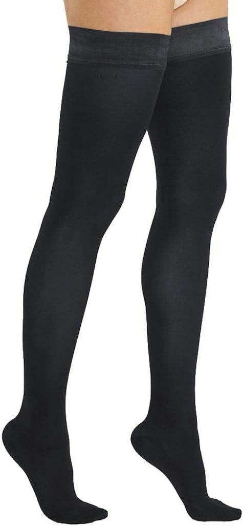 Marilyn 70 Opaque Hold Ups Support Stockings 12-15 mmHg