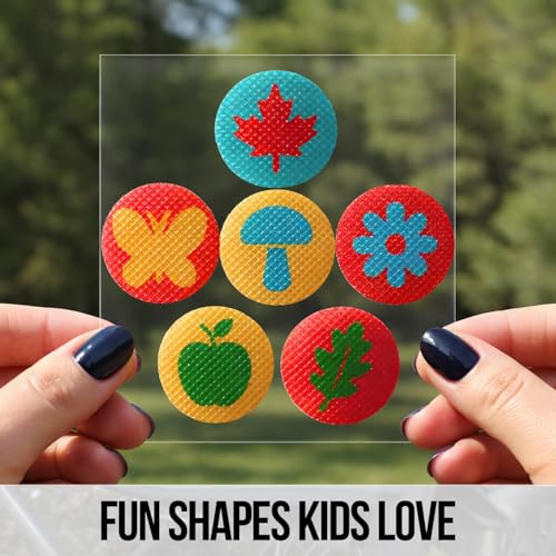 Image of RiptGear Natural Mosquito Patch Stickers for Kids - Insect Citronella Oil Stickers (78 Pack)