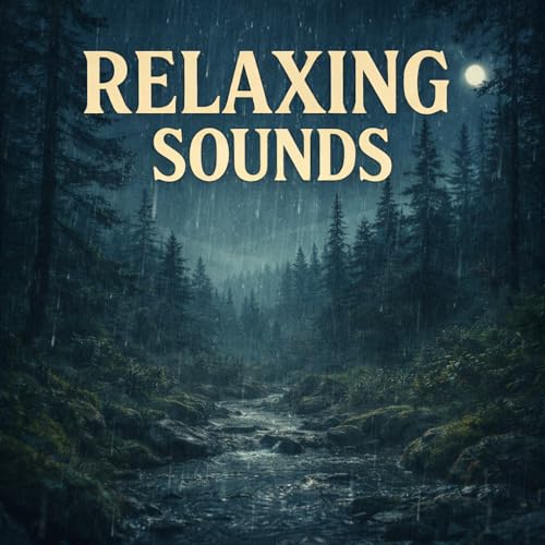 Relaxing Sounds - Gentle Light Rain | Sleep, Study, Focus | (8 Hours) Podcast Por  arte de portada