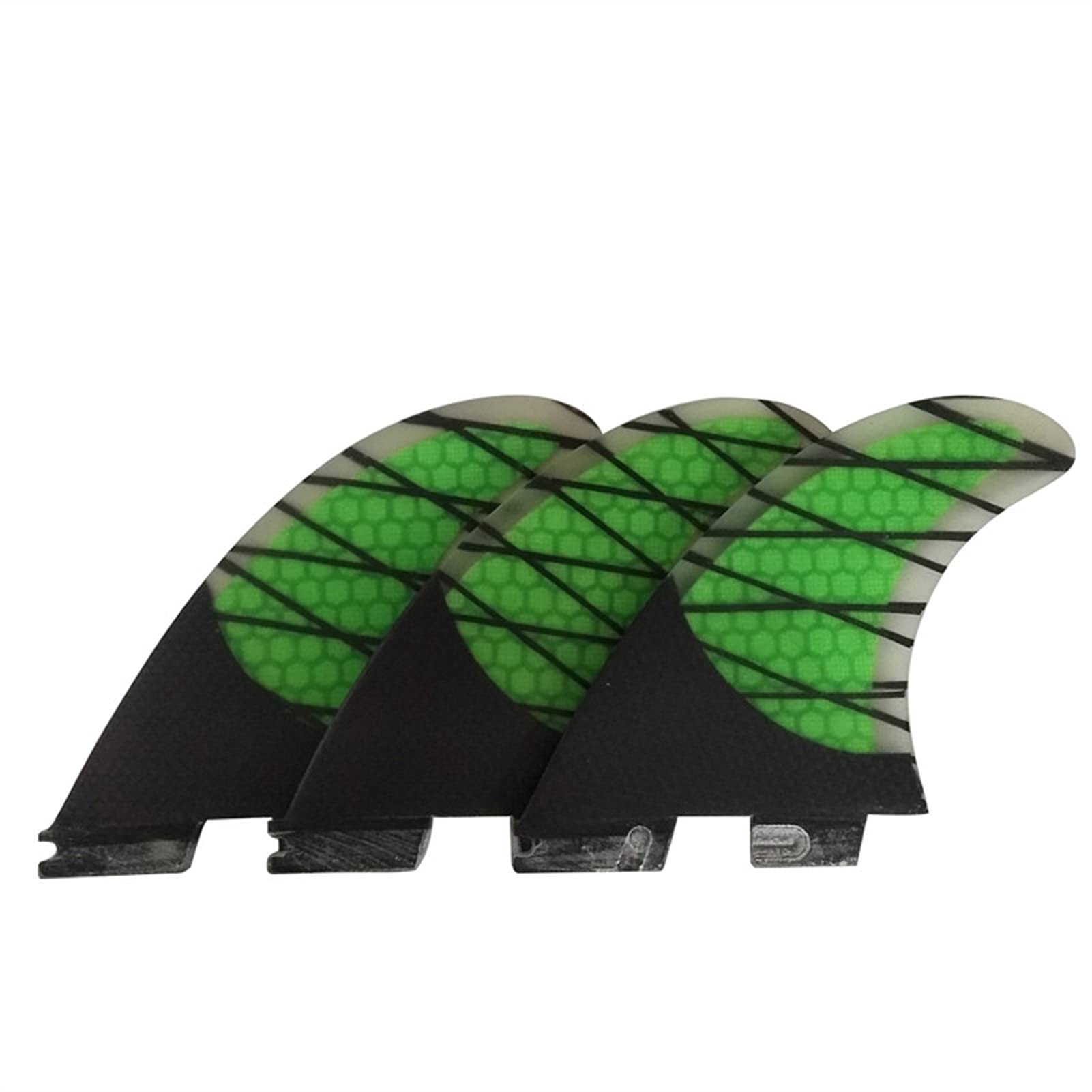 Deportes acuáticos 3 unids Accesorios de tabla de surf Accesorios de fibra de vidrio Finanzas de fibra de carbono Cola de fibra de carbono Tabla de pimiento Tablero de cola de aleta Tres piezas Tablas