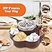 Electric S'mores Maker Tabletop Indoor, Flameless Marshmallow Roaster, Smores Kit with 6 Compartment Trays and 4 Forks, Housewarming Gifts for New House, Movie Night Supply, Christmas Gift Ideas