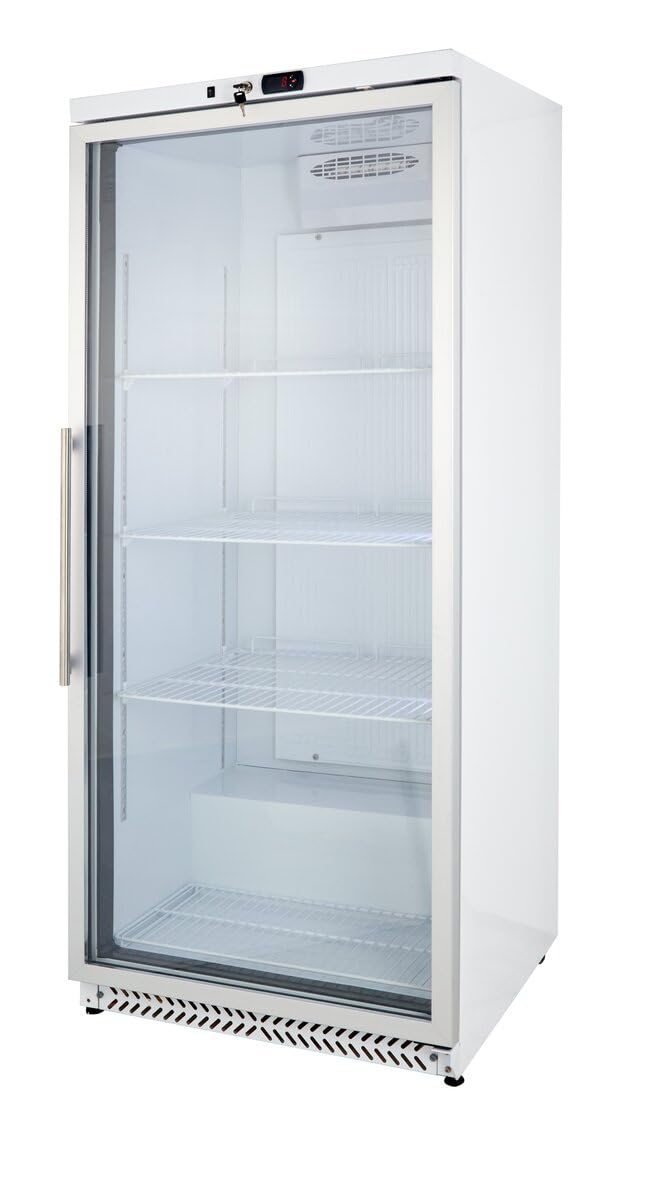 GastroHero Lagerkühlschrank 336 L, 5 Böden, Schwarz LKSE400BG