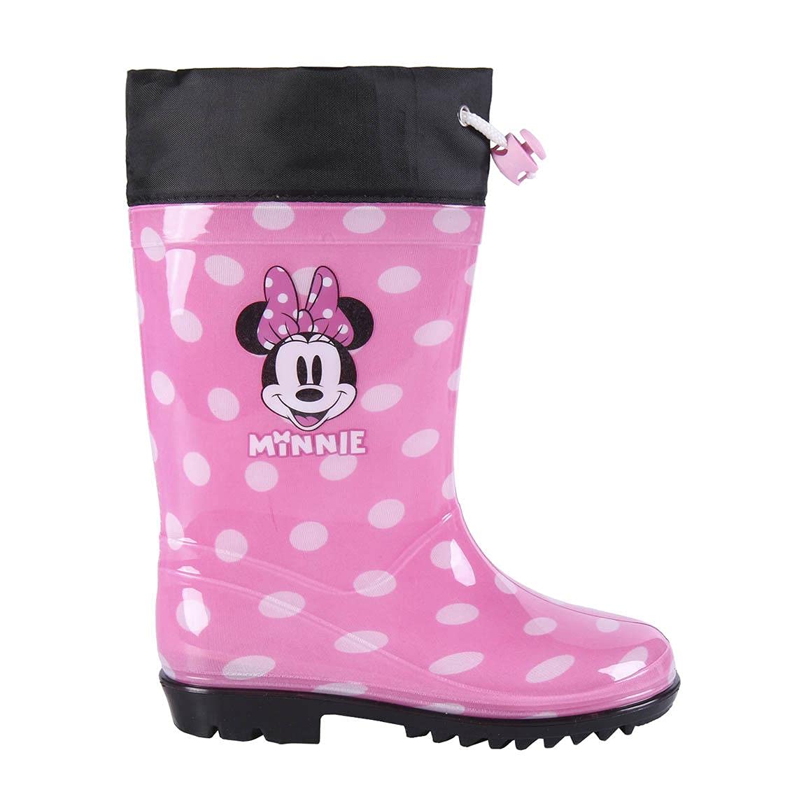 Cerdá Bottes de Pluie Minnie Mouse Couleur Rose - Licence Officielle Disney, Rain Boot, ROSE,