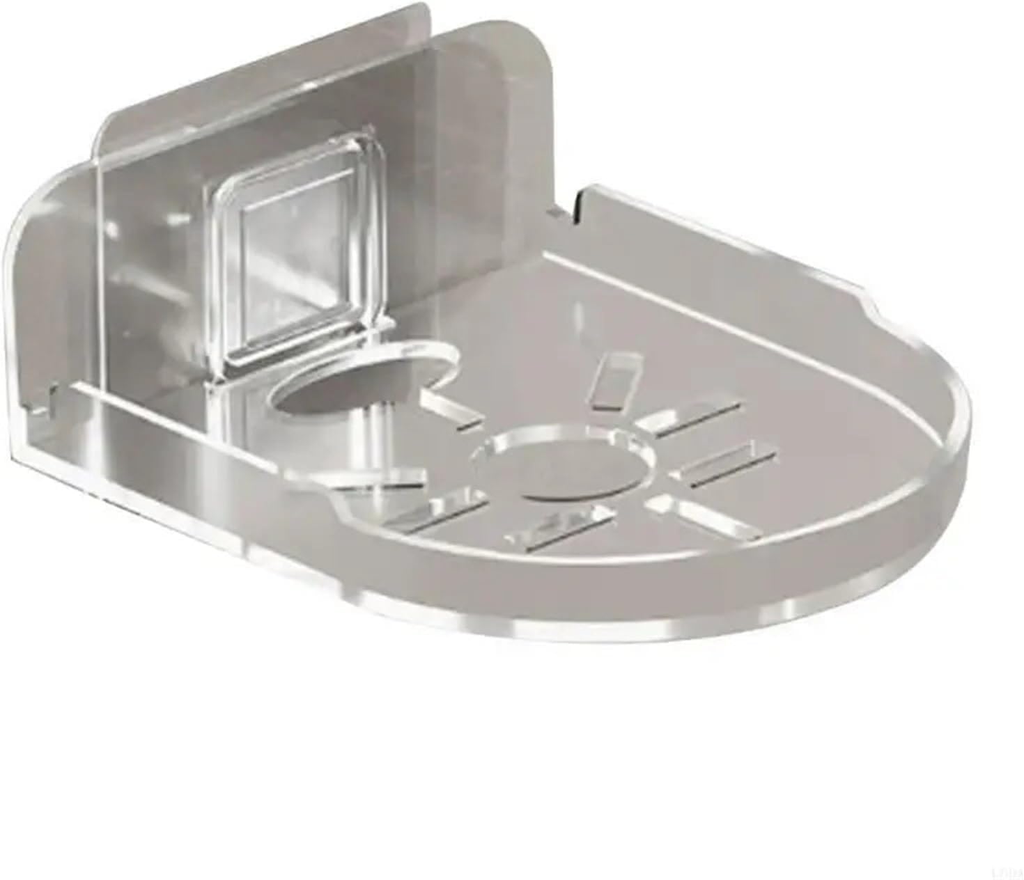 Wall Mount Camera Shelf 15-Item Durable Camera Storage Tray for Surveillance Systems – Vital Monitoring Security Supplies(Clear)