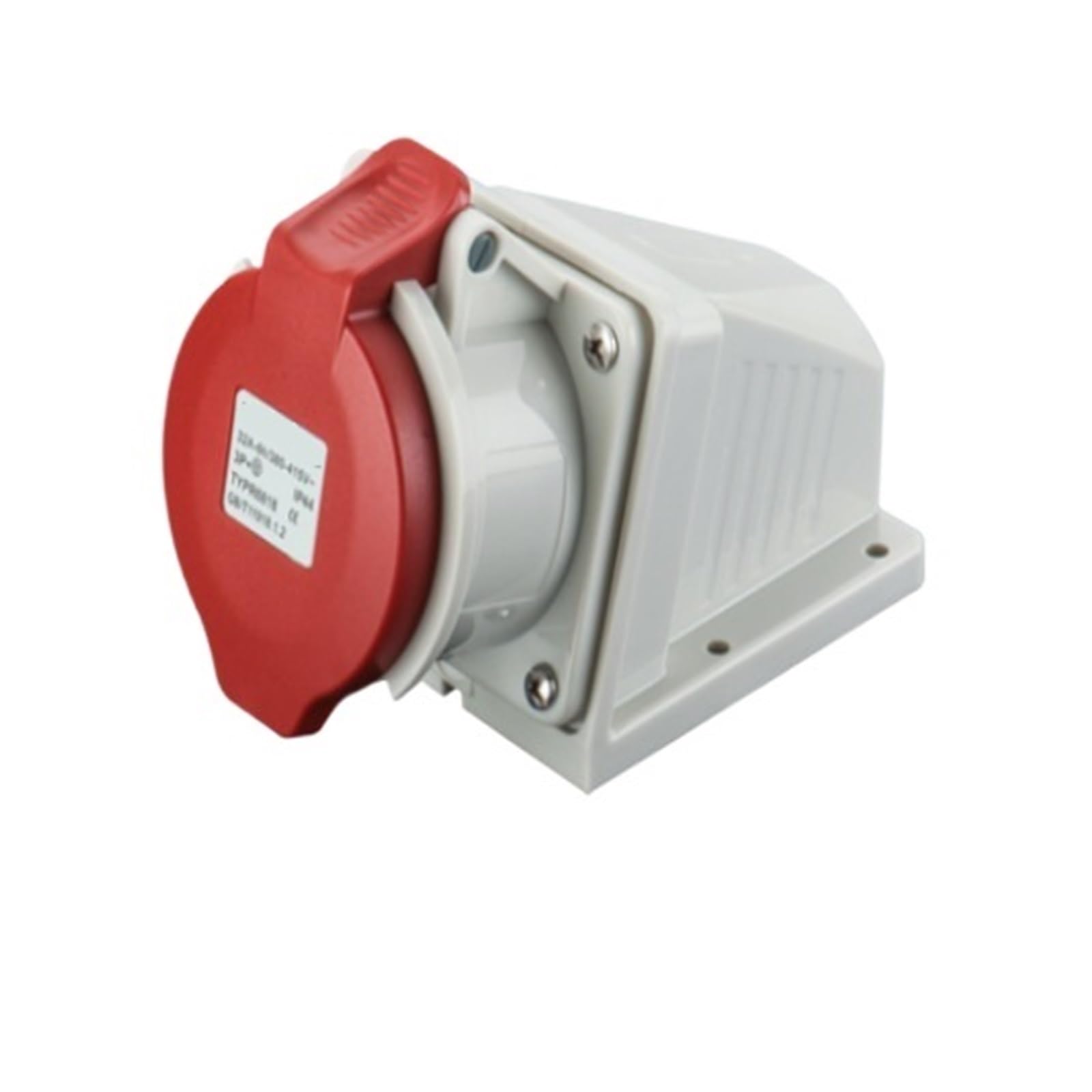 Toma de corriente TYP6818 industrial para talleres mecánicos y maquinaria de 32A 380V