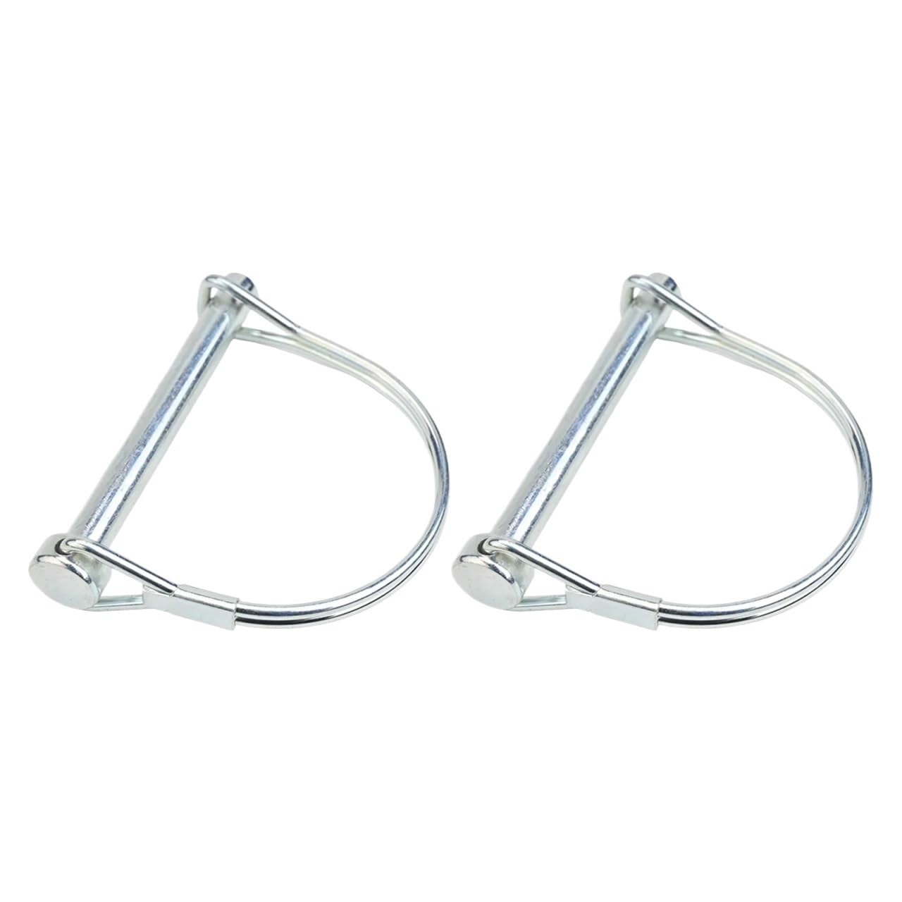 Trailer Pin 12pcs Safety Coupler Pin in Galvanized Carbon Steel Finish Compact Size Makes it Easy to Store and Handle During Use for Towing