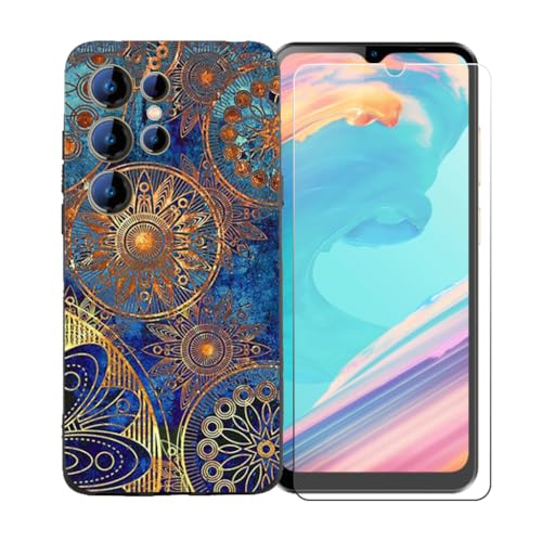 pGYDQQKJP[X Oukitel C1 Plus + KXXN[یtB Aȃ\tgVRP[XیTPUJo[̃P[XJo[ p (6.52") - BST10