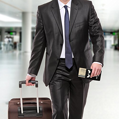 Uucovers Passport Holder Cover Case Pu Leather Rfid Blocking Card Wallet For Women Men, Don't Touch #TOP4