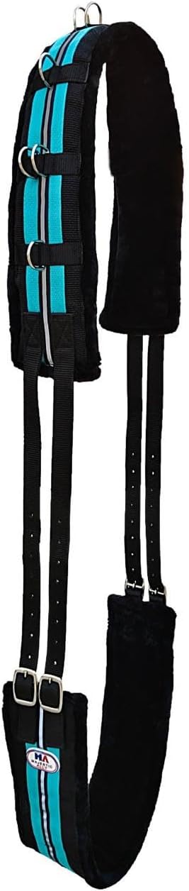 Majestic Ally Mink Fleece Comfort Reflective Training Surcingle