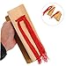 Toyvian Handmade Bamboo Allegro Clapper Traditional Kuaiban Musical Instruments for Adults Sound Durable Design Easy to Carry for Performances and Festivals