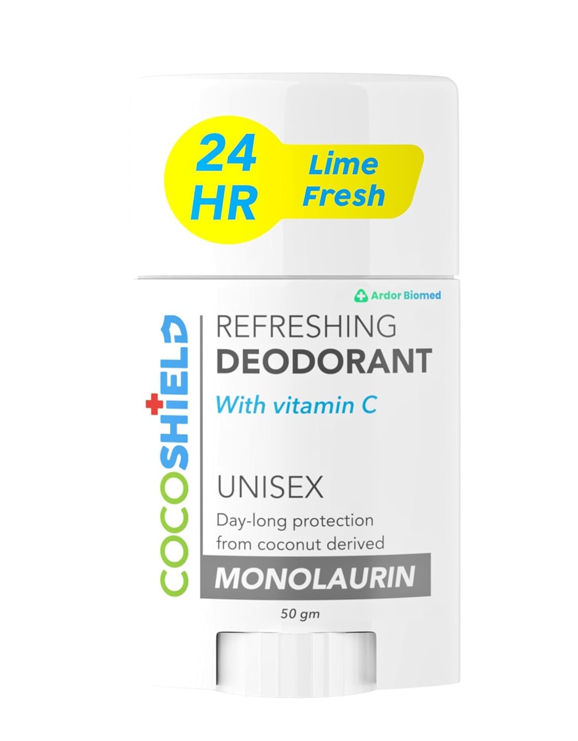Cocoshiled Anti Sweet Deodorant Stick | Unisex Body Deodorant Roll-On | 24-Hour Active Sweat Protection | Alcohol-Free - 50 gm-picture-18