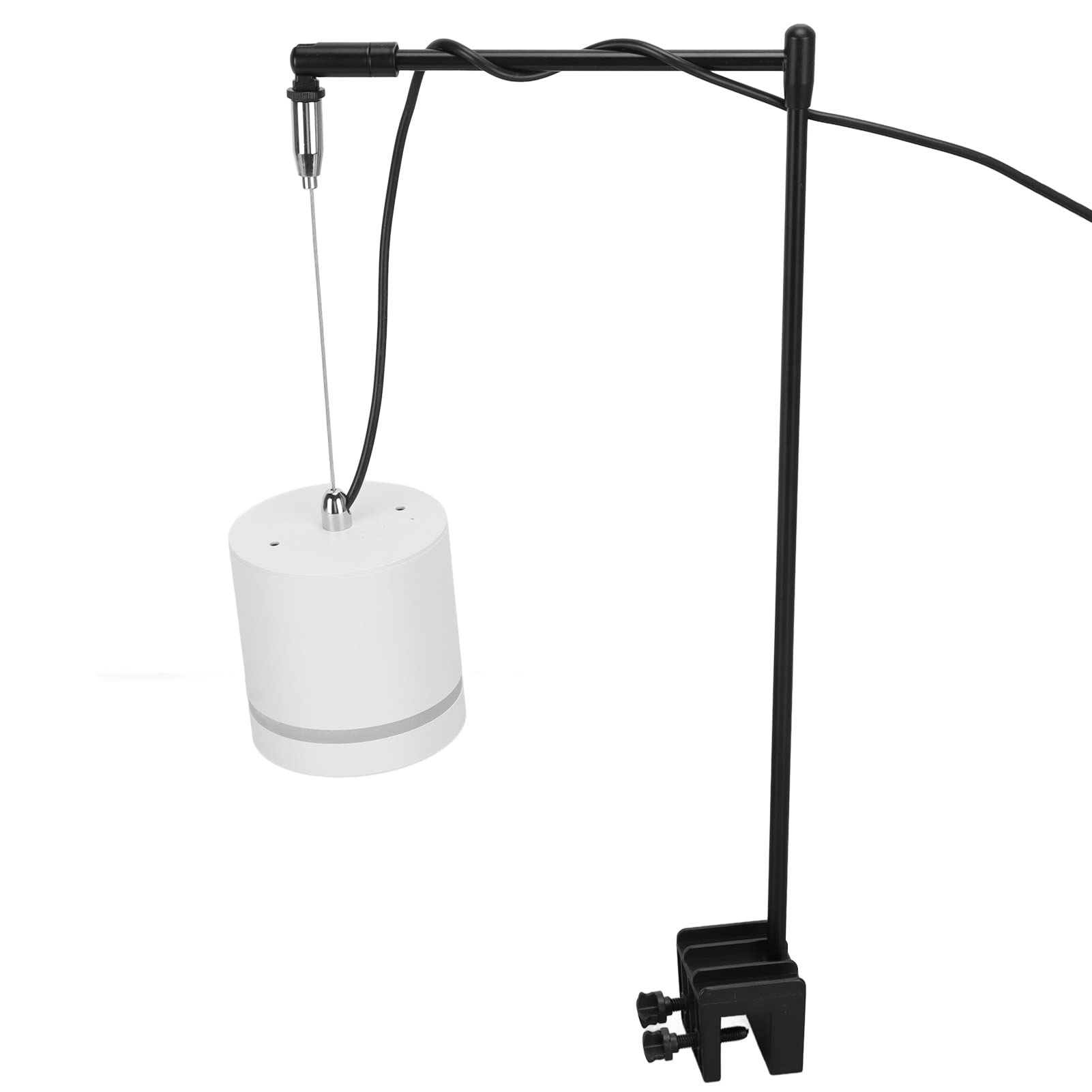 Haofy Lámpara LED para Acuario de Alto Brillo, Ajustable para Crecimiento de Plantas Acuáticas en Peceras, Aleación de Aluminio, 1 Unidad