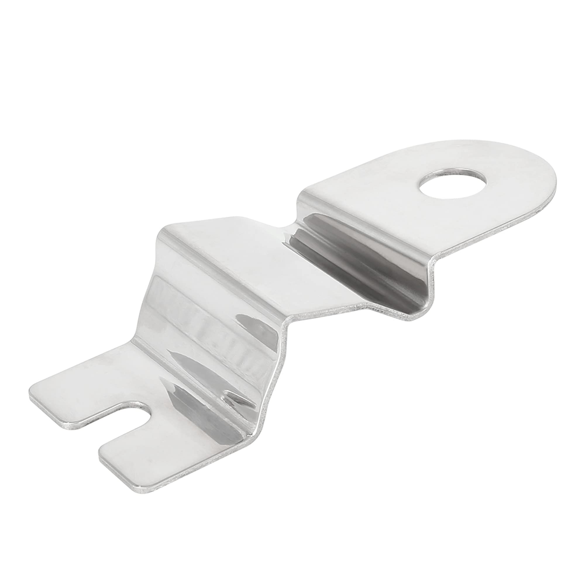 X AUTOHAUX Support De Montage D'Antenne pour Ford Ranger PX 1pc | Acier Inoxydable, Ton Argent, 16.5mm, 2mm, 13.6x5.1x3cm, Facile À Installer, Pour Montage Antenne