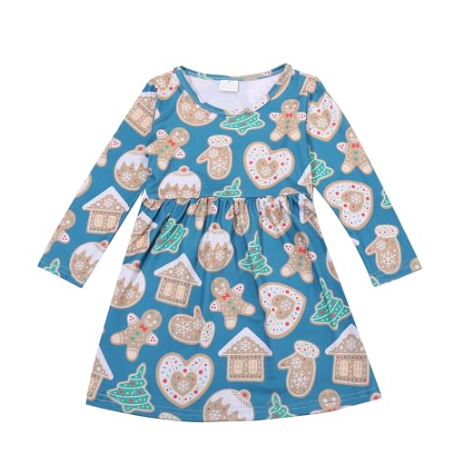 Halloween Thanksgiving Toddler Girls Dress Pumpkin Print Dresses Short Sleeve Clothes 3-8Y