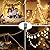 Elavika 50ft Globe String Lights, 120 LED Plug in Hanging Lights for Bedroom with Remote, 8 Modes Mini Globe Fairy Lights for Indoor Outdoor Christmas Tree Tent Classroom Camping Decor, Warm White