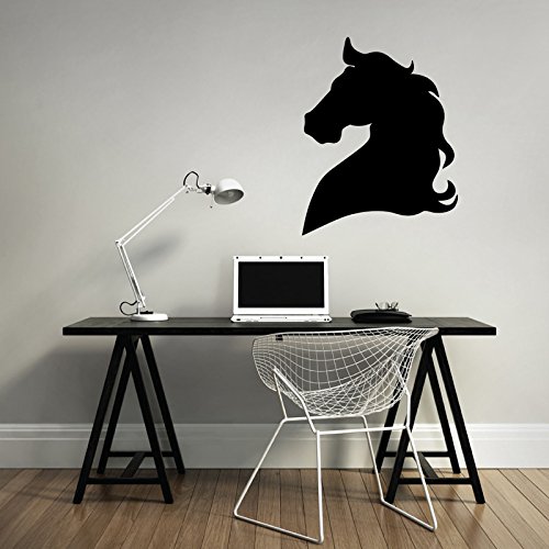 KCWALLDECALS Horse Head Wall Decal_Large Amazon.in Home & Kitchen