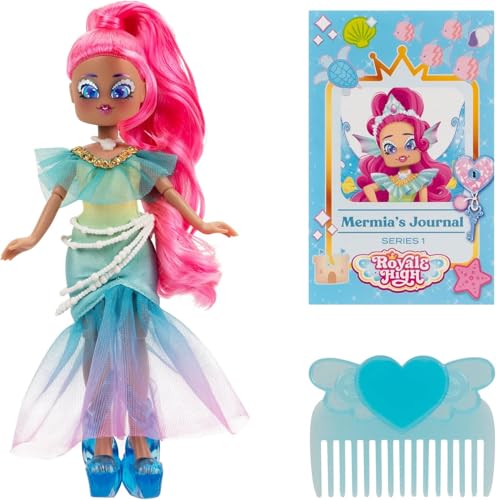 Image of Royale High 9 inch Fashion Doll - Water Fairy, Wave 1, Series 1 Doll - Fairy Journal, Comb, and Virtual Item Code Included - Ages 5+
