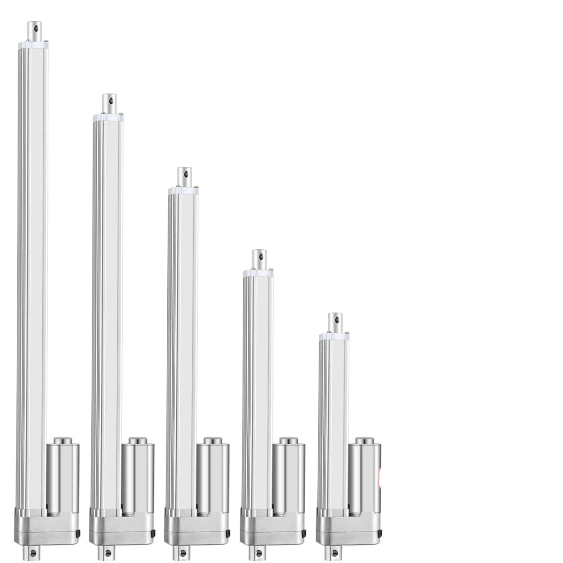 Vérin linéaire pour tracker solaire et motorisation de porte de garage 12V