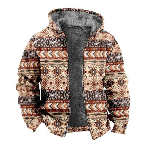 Sweat à capuche homme contre le froid veste coton rembourré zippée