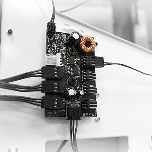 Image of NZXT Noctis 450 Mid Tower Computer Case, Glossy Wite (CA-N450W-W1