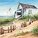 Produktbild 20 Servietten Sommerhaus am Strand | Maritim | Mwe | Sommer | Tischdeko | Decoupage | Serviettentechnik 33x33cm