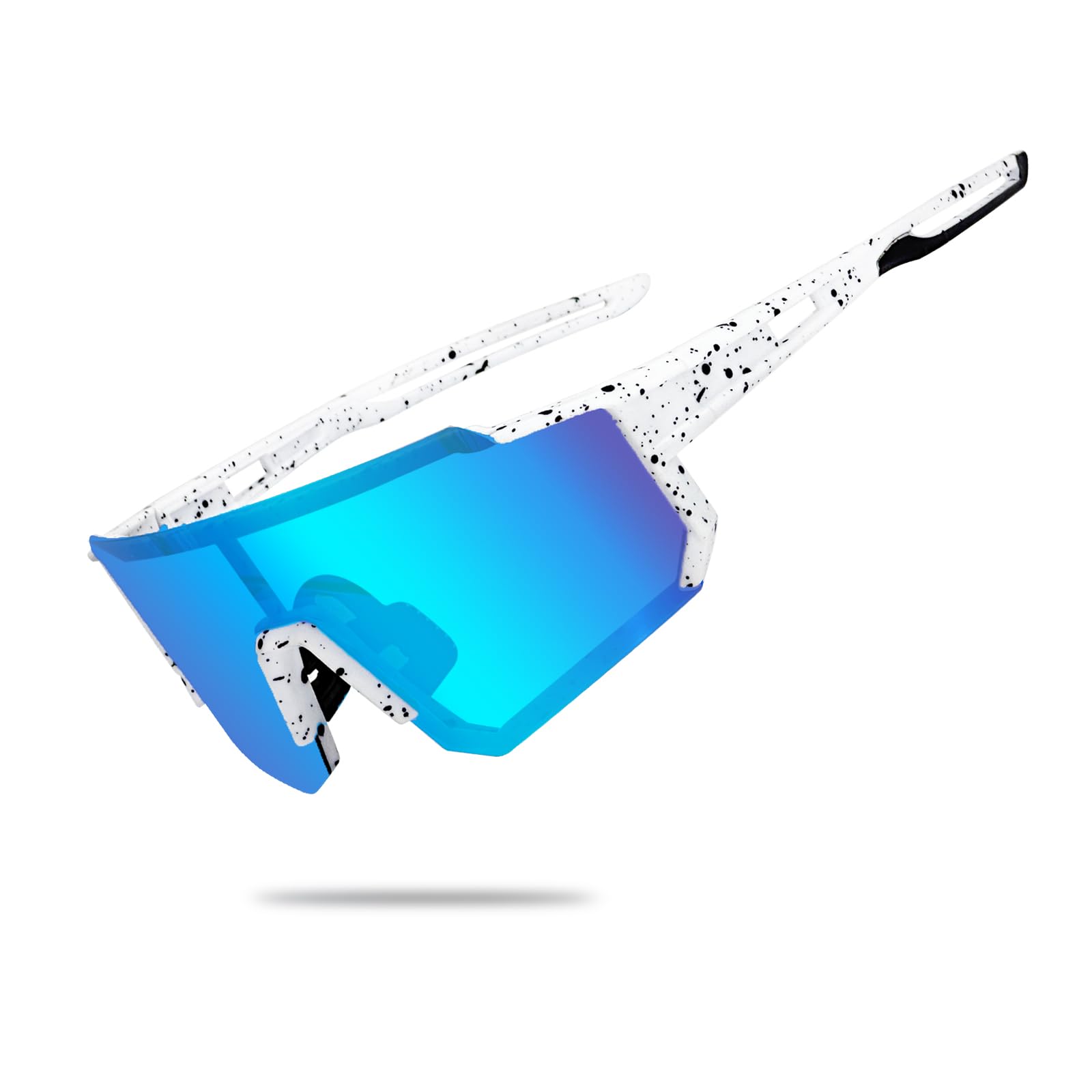 Wapreta Youth & Kids Baseball Sunglasses Men, Sports Polarized Mens PVipers Sunglasses Women UV400 Bike Driving Skiing (T6)