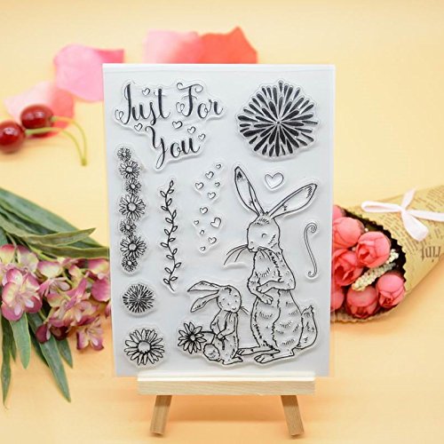 WooYangFun Joyful Home 1pièce Juste Pour Vous En Caoutchouc Tampon