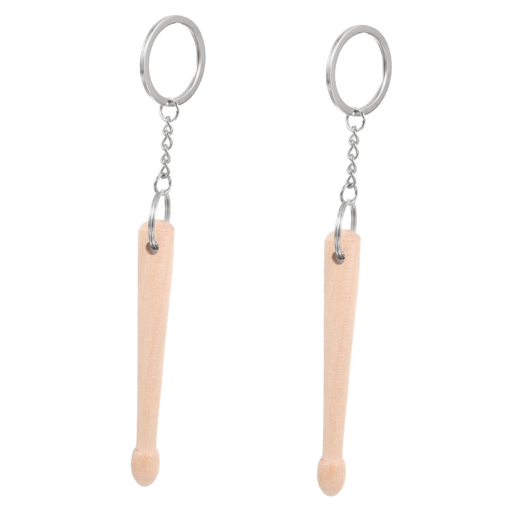 Schlüsselanhänger, 2 Stück Drumstick-Schlüsselanhänger, Handtasche, Tote, Miniatur-Dekoration, Schlüsselhalter for, Tragetasche, Mini-Schlüsselring