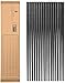 COZILIFE Reusable Chopsticks 8-Pairs, Premium Quality Fiberglass Chopsticks for Household and Restaurant, 9 1/2 Inches in length, Kraft Box Package