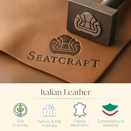 Image of Seatcraft Virtuoso LT Gray Italian Leather Home Theater Seating, Zero Gravity Power Recliner, Powered Headrest and Lumbar Gaming and Home Office Chair, Heat and Massage Lounge Sofa, Single Recliner