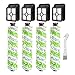 Jxjamp Multi-Surface Pet Brush Roll + Vacuum Filter Fit for Bissell CrossWave Pet Pro and Cross Wave 1785 Series Ersatzteile Staubsaugerteile & Zubehör (Color : Green White Black)