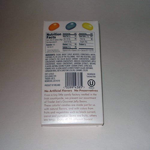 Trader Joe's Gourmet Jelly Beans (Total Net Wt. 30 Oz), 6 Boxes