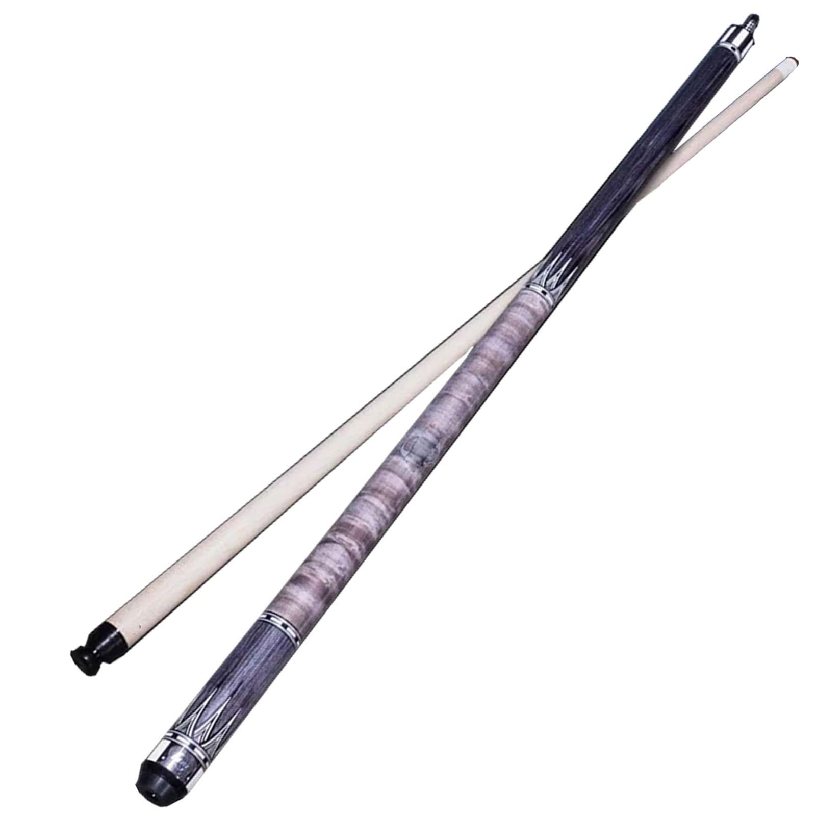Billard Queue 1/2 Split Detachable 57'' 19 Oz mit 12,5 mm Spitze Pool Queue mit Schaft und Schaft aus exotischem Holz Snooker Cue LYZ0517