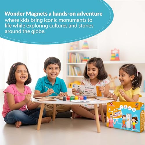 Image of Wonder Magnets Kit for Kids 4+ | DIY Fridge Magnet Craft Set