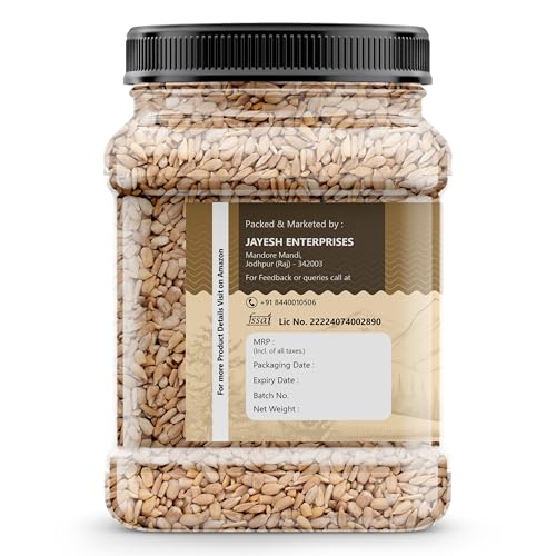 Image of Earthy Eats Raw Sunflower Seeds 1kg | 100% Natural, High Protein, Fiber & Antioxidants | Healthy Snack for Weight Management & Immunity | Vegan, Non-GMO, No Preservatives