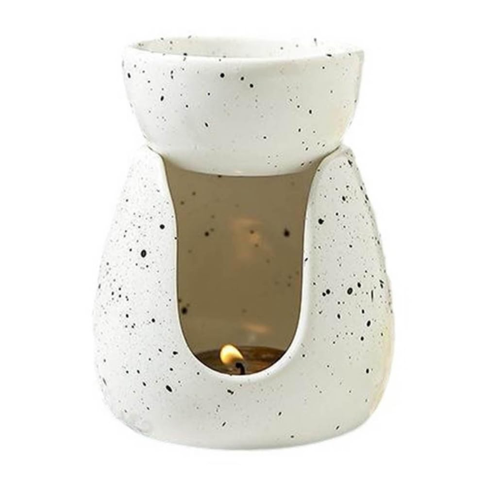 CTRLZS Essential Oil Burner Ceramic Candle Warmer Burner Ceramic Oil Diffuser Tea Light Holder Tea Light Aromatherapy
