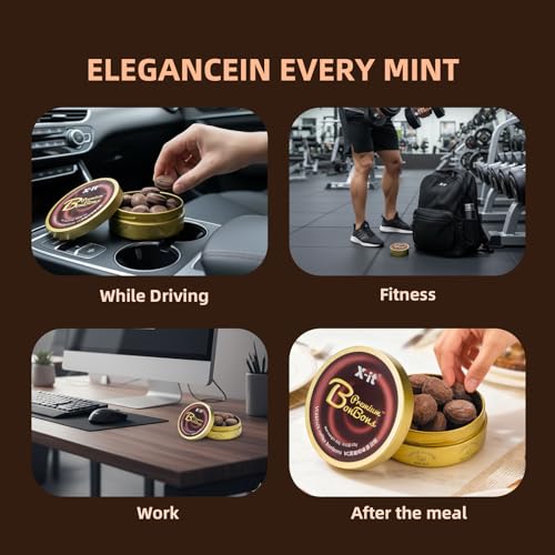 X-it VC Black Coffee Mints(88g) - Rich in Vitamin C, Energy Boosting - Perfect for Office, Road Trips, Workouts | Gluten-free, Aspartame free, 3-Tin. - image 7