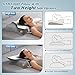 Cervical Neck Pillow for Pain Relief, Bed Pillows for Sleeping, Ergonomic Cooling Pillow, Orthopedic Contour Pillow for Side Back Stomach Sleepers,Neck Support Memory Foam Pillows with Pillow Covers