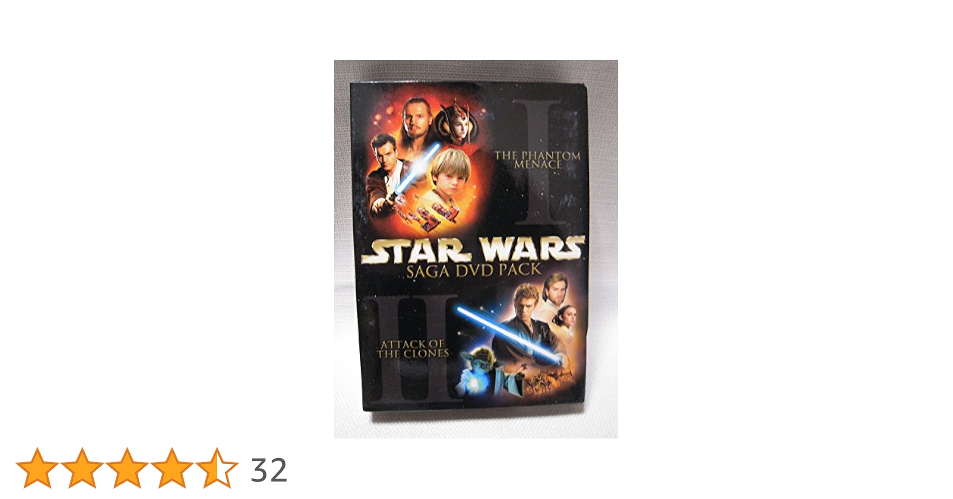 スター・ウォーズ エピソード1&2 DVDダブルパック＋エピソード3/シスの復讐 スター・ウォーズ エピソード1&2 DVDダブルパック＋エピソード3