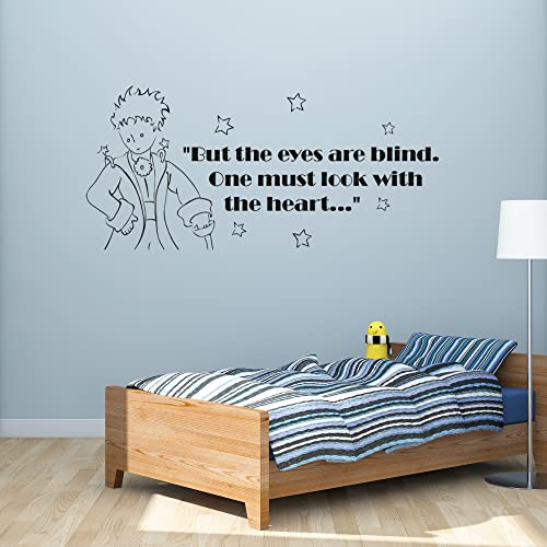 Vinilo decorativo The Little Prince 30x14 pulgadas miniatura 2