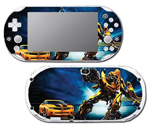 Transformers Bumblebee Autobots Car Auto Robot Video Game Vinyl Decal Skin Sticker Cover for Sony Playstation Vita Slim 2000 Series System