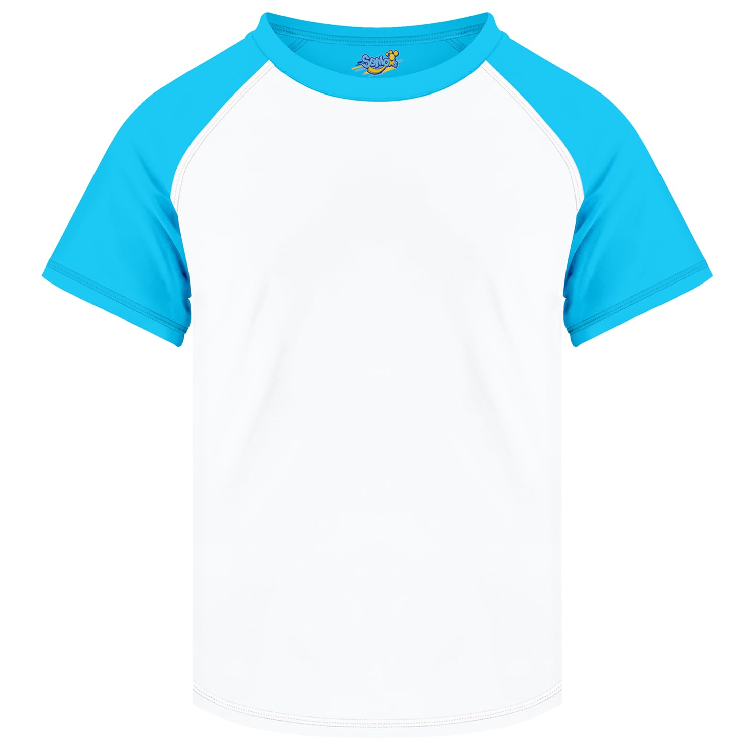 Semois Boys Rash Guard Swim Shirt Short Sleeve Swimwear Toddler Kids Youth Rashguard Water Shirt UPF+ 50 Quick Dry Shirt