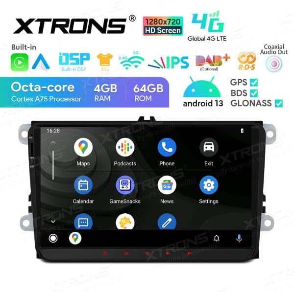 Android Auto interface on XTRONS IA92MTVLS